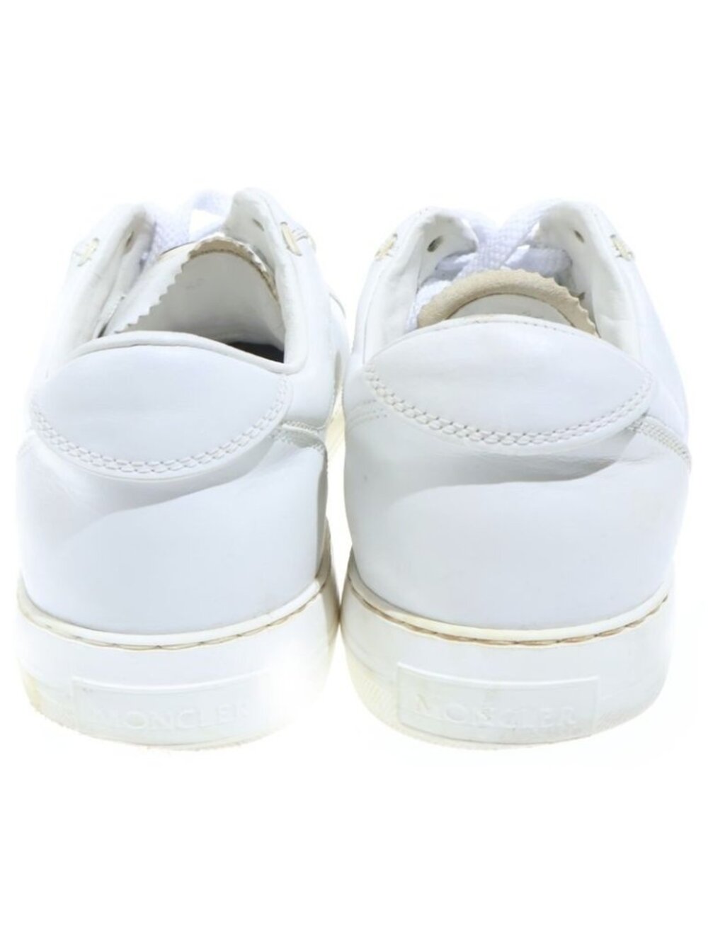 Moncler Monaco Tricolor Tag Low Cut Sneakers White - Picture 3 of 6